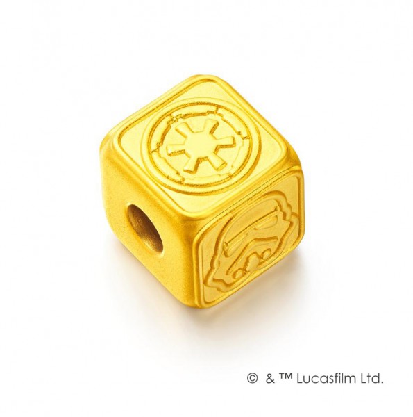 《星球大戰》系列足金工藝精品串飾/吊墜 (Galactic Empire) 售價：約HK$1,500起 中央型號：8859